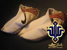 پاپوش بافتنی مدل گیوه